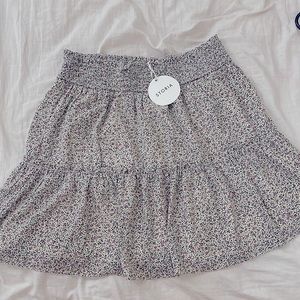 storia floral printed skirt